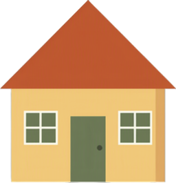 Small house illustration